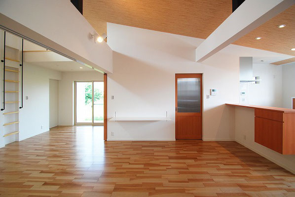 ひとつ天井の家_Ju Design 建築設計室